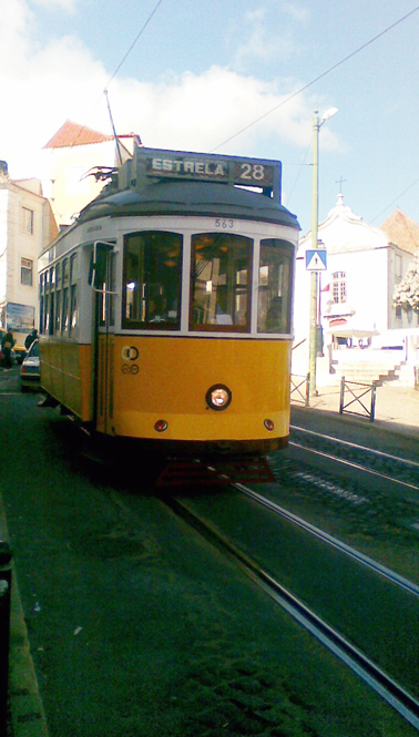 Lisbon tram