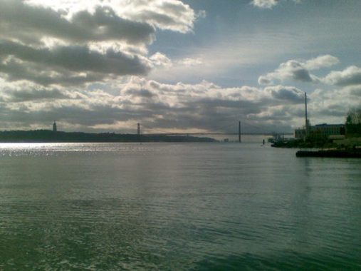 Lisbon suspension bridge