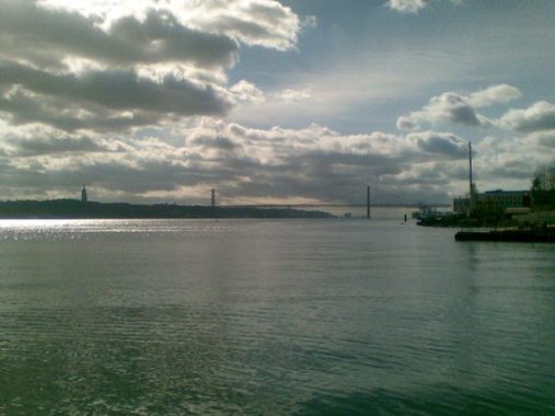 Lisbon suspension bridge