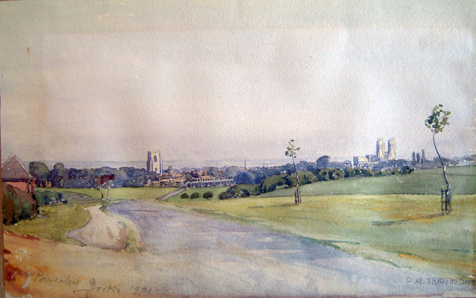 PA Travers-Smith, view of Beverley, Yorkshire