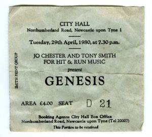 Genesis ticket