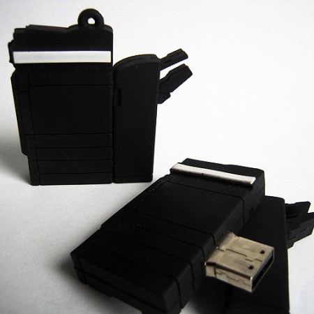 Photo-copier flash drive